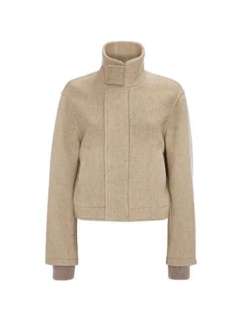Victoria Beckham high-neck bomber jacket Neutrals 1326WJK007356A
