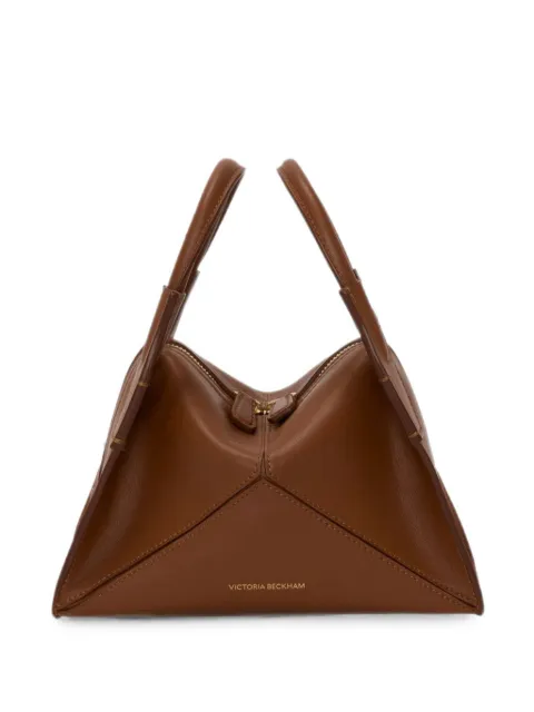 Victoria Beckham mini Plié tote bag Brown B326AAC007563A