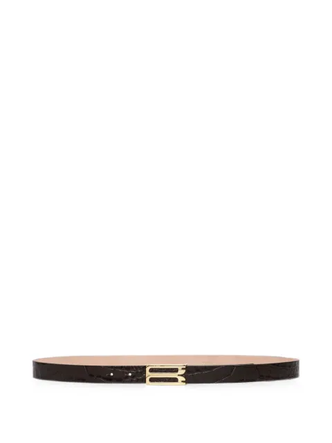 Victoria Beckham Dorian leather belt Brown 1324ABL005786A