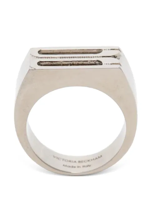 Victoria Beckham Dorian signet ring Silver A324CAC005915A