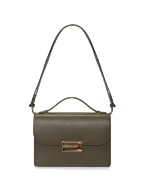 Victoria Beckham Dorian leather shoulder bag Brown B326AAC007569A