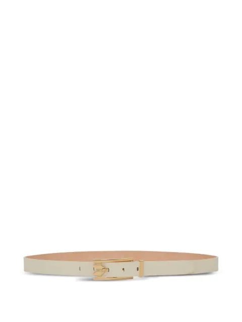 Victoria Beckham Dorian leather belt White B226AAC007499A