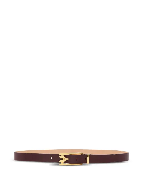 Victoria Beckham Dorian buckle belt Red B226AAC007499A