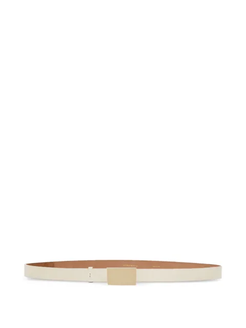 Victoria Beckham Portofino Mirror belt White 1326ABL007653A