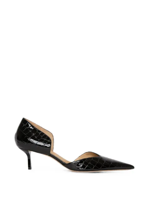Victoria Beckham Victoria Angle D'Orsay heeled pumps Black 1326FPU007606A