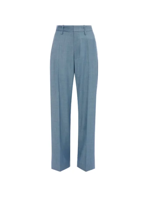 Victoria Beckham wool tailored trousers Blue 1226WTR007134B