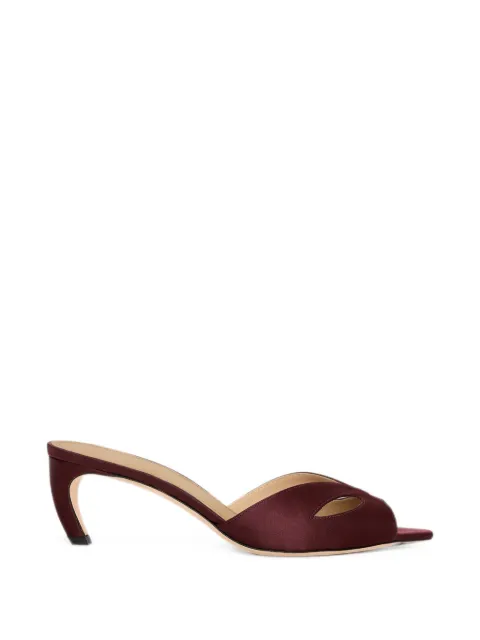 Victoria Beckham Harlow Mask sandals Red 1326FMU007614A