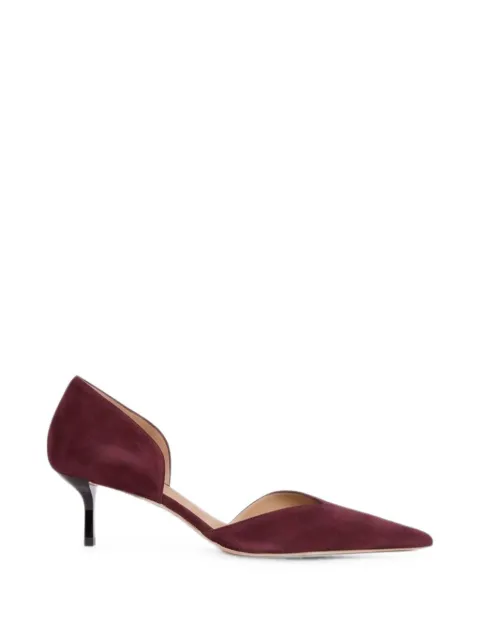 Victoria Beckham Angle d'Orsay pumps Red 1326FPU007605A
