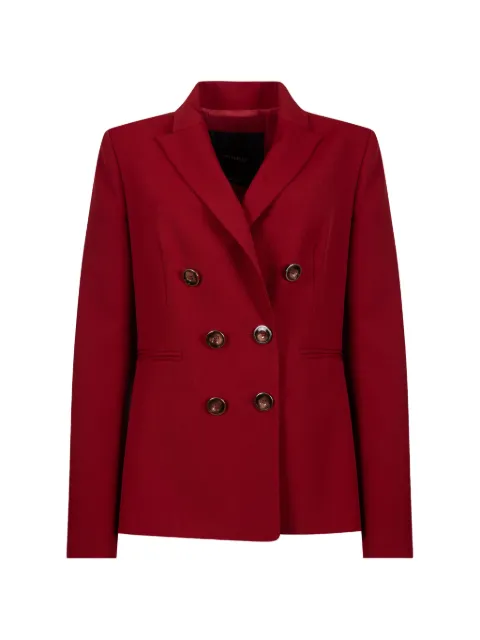 PINKO double-breasted peak-lapel blazer Red 100256A3DA