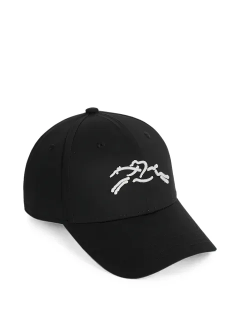 Longchamp logo-embroidered baseball cap Black 61340PHQ001