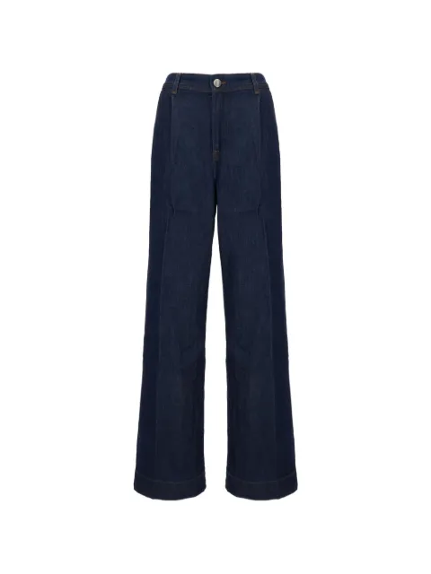 7 For All Mankind pleated wide-leg jeans Blue 7UL30R70