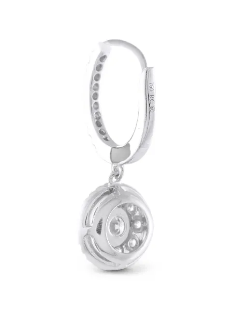 Roberto Coin Pre-Owned diamond drop earrings Silver RC07051526