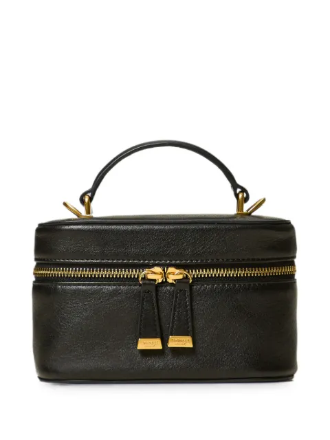 TWINSET leather bucket bag Black 262TD8170