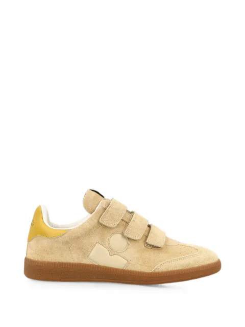 ISABEL MARANT Beth touch-strap sneakers Neutrals BK0013FAC1E09SBEGW