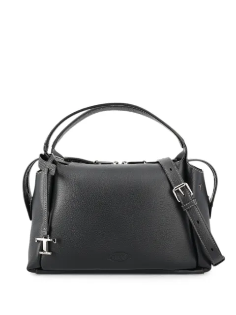 Tod's T Timeless calf leather tote bag Black XBWAPAU9200QRI