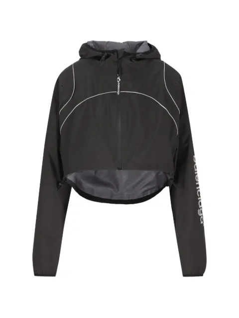 Balenciaga hooded cropped jacket Black A0029XTUO41
