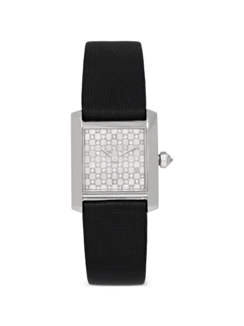 Cartier Tank Américaine diamond 20mm watch Silver WE102631