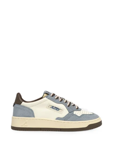 Autry Medalist leather sneakers Neutrals AULW