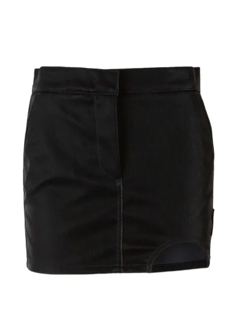 Off-White cut-out-detail mini skirt Black 2FS00373BW009