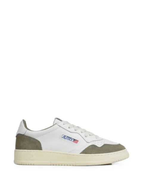 Autry Medalist suede sneakers White AULMFTSOFLEASUEDE