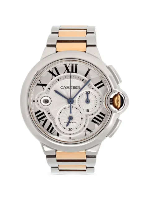 Cartier Ballon Bleu Chronograph 42mm watch Silver W6920063