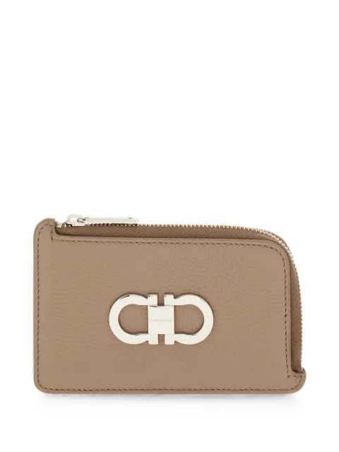 Ferragamo double Gancini credit cardholder Neutrals 796465