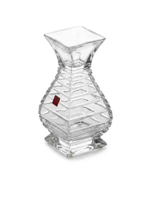COLLEVILCA Mughetto ribbed vase White 00466053
