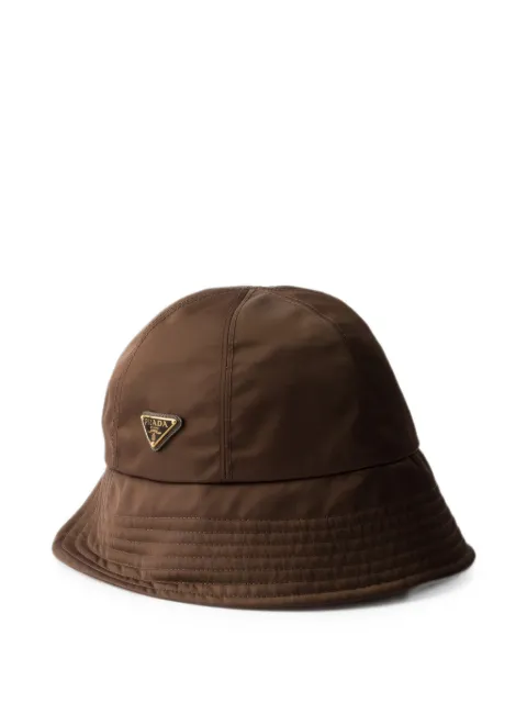Prada Re-Nylon hat Brown 1HC5132DMI