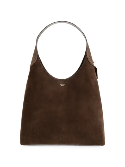 Coach Brooklyn 39 suede shoulder bag Brown CW636