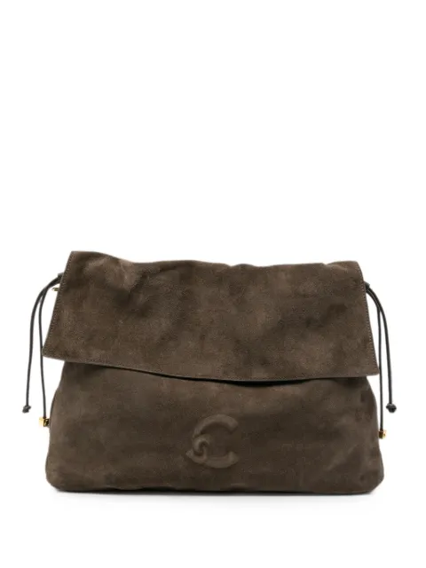 Coccinelle medium Lidia suede shoulder bag Green E1V9G130301