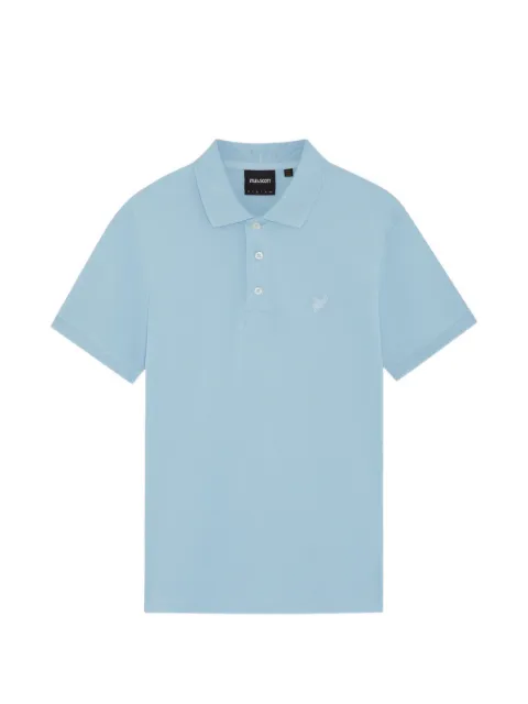 Lyle & Scott embroidered-logo polo shirt Blue SP2255TONT