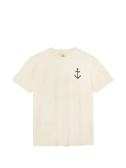 LA PAZ Guerreiro Porto graphic-print T-shirt Neutrals GUERREIRO
