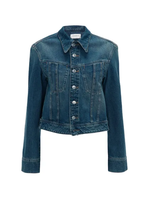 Victoria Beckham button-up denim jacket Blue 1125DJK006385A