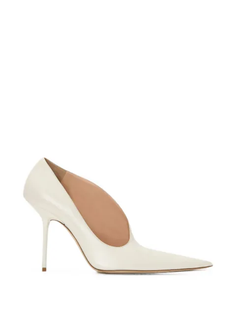 Victoria Beckham Sloane sculptural pumps White 1326FPU007629A