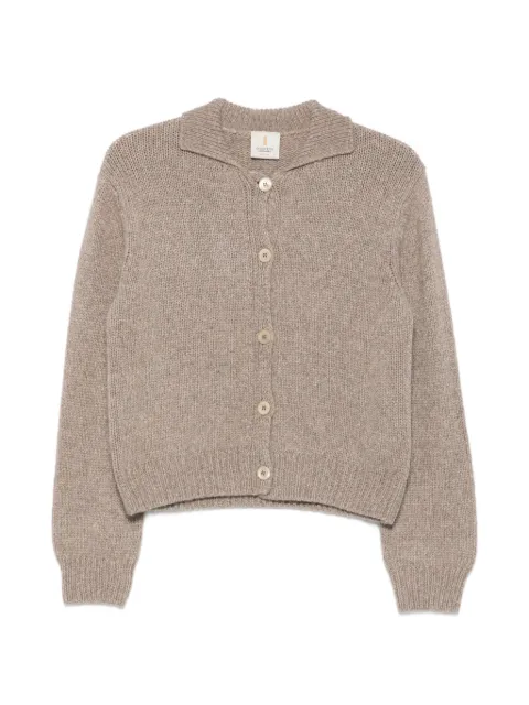 Incentive! Cashmere Daliah button-up collared cardigan Neutrals DALI03CPI