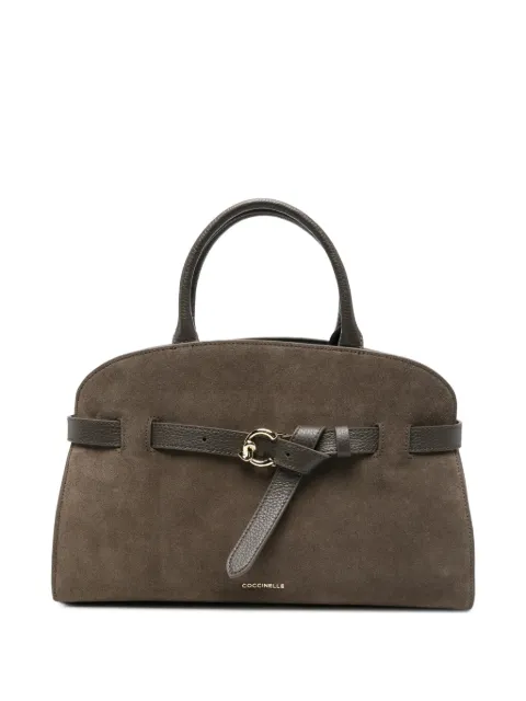 Coccinelle suede shoulder bag Brown E1TLB180401