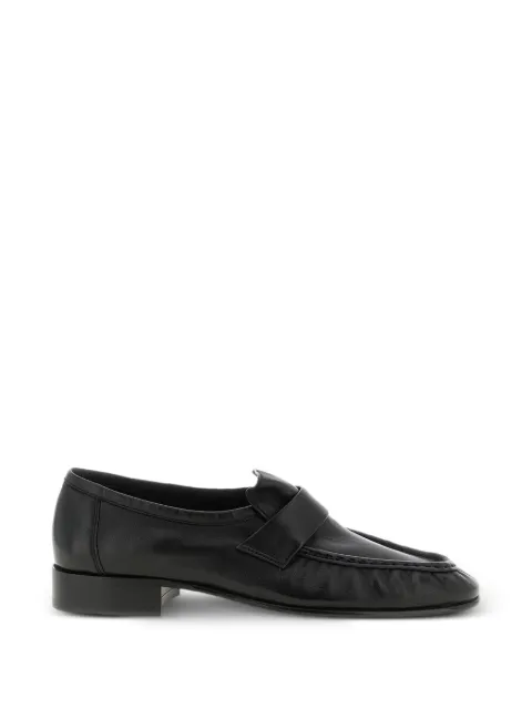 The Row Soft Loafers Black F1280SN60