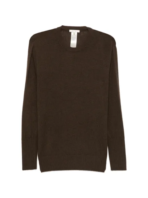 The Row Odelle crew-neck sweater Brown 11086Y973