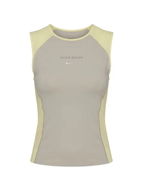 Nike Shox panelled tank top Neutrals IO8381