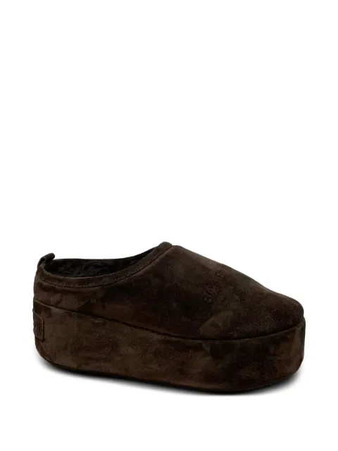 Balenciaga Alaska platform shoes Brown 825258WBFC1