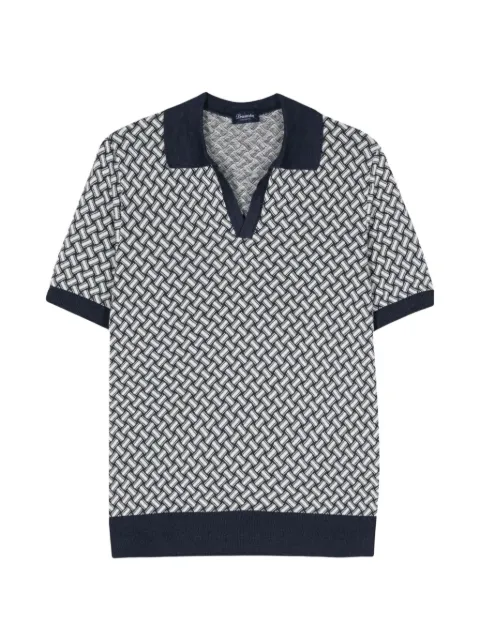 Drumohr short-sleeve T-shirt Blue D9LZ146N