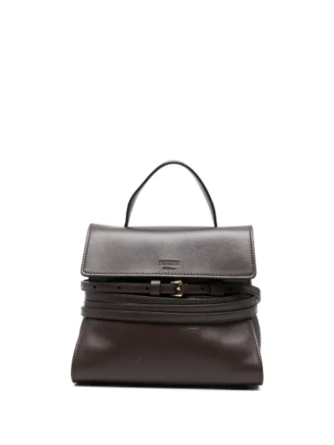 Moschino logo-detail belted mini bag Brown MC4163PP1POA
