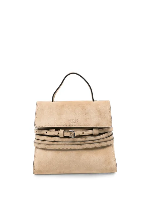 Moschino belt-detail mini bag Neutrals MC4226PP1POF