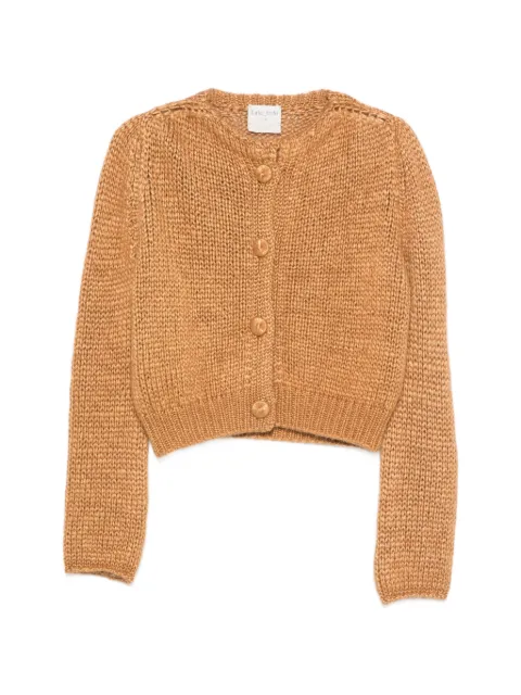 Forte Forte chunky-knit button-up cardigan Brown 15152MYKNIT