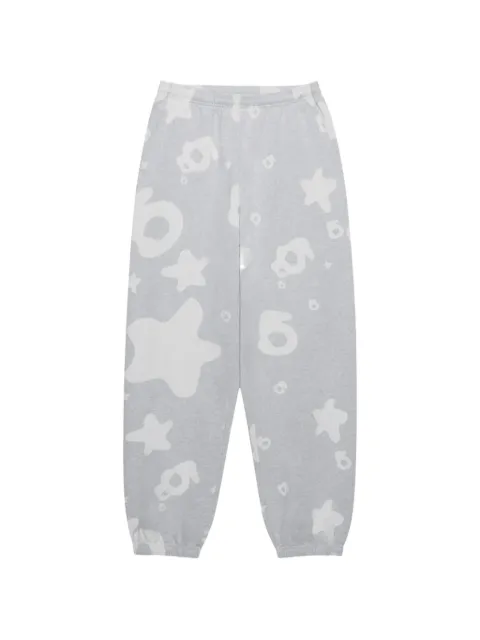 SP5DER Beluga V2 star-print track pants Grey SP5DER502
