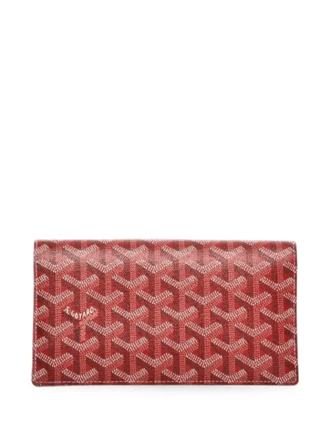 Goyard Pre-Owned Richelieu Goyardine wallet Red GOY70