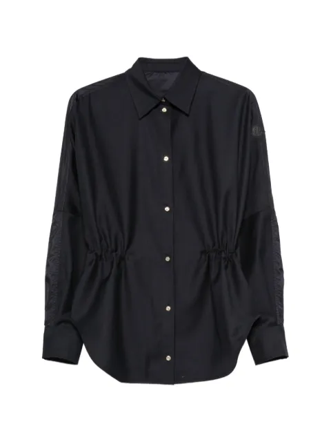 Moncler drawstring-waist shirt Blue L20932F00018598P