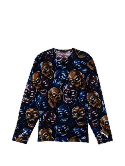 Supreme x Marmot base layer long-sleeve top Black SU27855