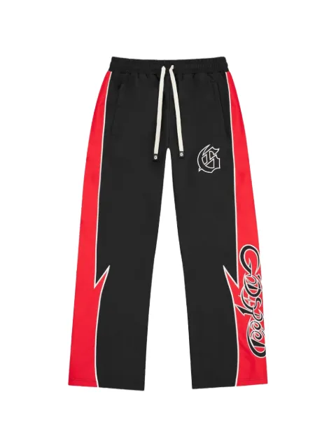 GODSPEED GT panelled drawstring-detail track pants Black GS381