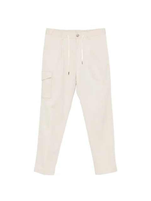 Herno drawstring-waistband cargo-pocket trousers Neutrals PT00050UR13328